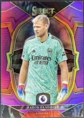 Aaron Ramsdale [Purple] #7 Soccer Cards 2022 Panini Select Premier League Prices
