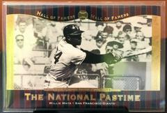 Willie Mays #73 Baseball Cards 2001 Upper Deck Hall of Famers Prices