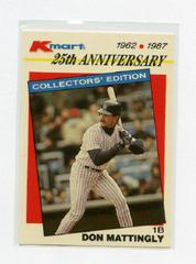 Don Mattingly Baseball Cards 1987 Kmart Prices