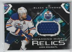 Leon Draisaitl #DMR-LD Hockey Cards 2023 Upper Deck Black Diamond Mine Relic Prices