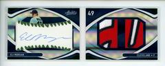 Eli Morgan [Material Booklet Spectrum Green Signature] #112 Baseball Cards 2022 Panini Absolute Prices