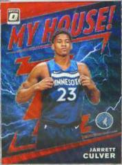 Jarrett Culver [Red Wave] Basketball Cards 2019 Panini Donruss Optic My House Prices