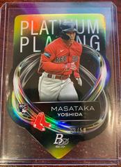 Masataka Yoshida Baseball Cards 2023 Bowman Platinum Plating Die Cut Prices