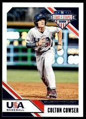 Colton Cowser Baseball Cards 2020 Panini Stars & Stripes USA Prices