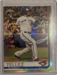 Rowdy Tellez [Batting Refractor] #2 Baseball Cards 2019 Topps Chrome Prices