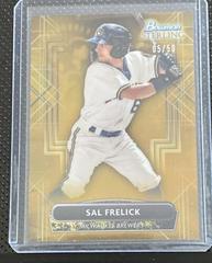 Sal Frelick [Gold] #BSP-51 Baseball Cards 2022 Bowman Sterling Prices