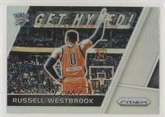 Russell Westbrook [Silver Prizm] Basketball Cards 2017 Panini Prizm Get Hyped Prices