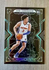 Cade Cunningham [Blue] #151 Basketball Cards 2021 Panini Obsidian Prices