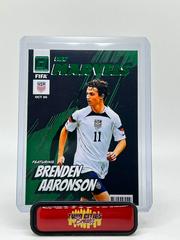 Brenden Aaronson [Green] #25 Soccer Cards 2022 Panini Donruss Net Marvels Prices