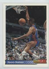 Dennis Rodman #153 Basketball Cards 1992 Upper Deck International Prices