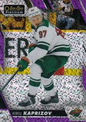 Kirill Kaprizov [Violet Pixel] #P-KK Hockey Cards 2023 O-Pee-Chee Platinum Preview Prices