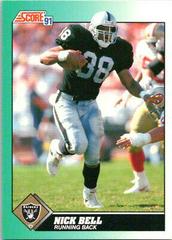 Nick Bell #26T Football Cards 1991 Score Supplemental Prices