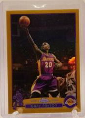 Gary Payton [Gold Refractor] Basketball Cards 2003 Topps Chrome Prices