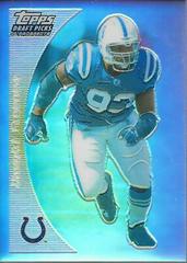 Dwight Freeney [Chrome Gold Refractor] #110 Football Cards 2005 Topps Draft Picks & Prospects Prices