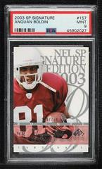 Anquan Boldin #157 Football Cards 2003 SP Signature Prices