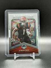 Ja'Marr Chase #I-7 Football Cards 2021 Panini Mosaic Introductions Prices