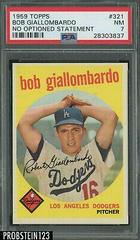 Bob Giallombardo [No Optioned Statement] #321 Baseball Cards 1959 Topps Prices