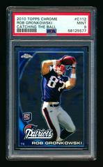 Rob Gronkowski [Catching the Ball] #C112 Football Cards 2010 Topps Chrome Prices