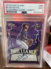 Bo Bichette [Purple] #BA-BB1 Baseball Cards 2018 Leaf Flash Autographs Prices