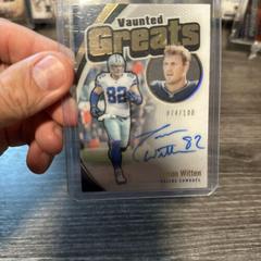 Jason Witten Football Cards 2022 Panini Certified Vaunted Greats Autographs Prices