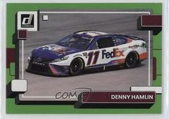Denny Hamlin [Lime Green] Racing Cards 2023 Panini Donruss NASCAR Prices
