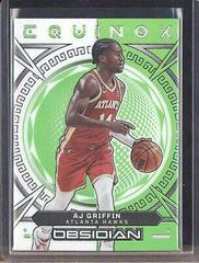 AJ Griffin [Green] #37 Basketball Cards 2022 Panini Obsidian Equinox Prices