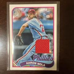 Aaron Nola [Red] #89BR-AN Baseball Cards 2024 Topps 1989 Relic Prices
