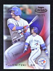 Troy Tulowitzki [Class 3 Red] #12 Baseball Cards 2016 Topps Gold Label Prices
