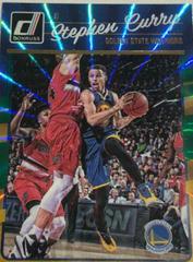 Stephen Curry [Green, Yellow Laser] Basketball Cards 2016 Panini Donruss Prices