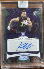 Kyren Williams [Green Etch] #RS-KW Football Cards 2022 Panini Certified Rookie Signatures Prices
