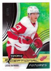 Lucas Raymond [Black] Hockey Cards 2021 Upper Deck Synergy Exceptional Futures Prices
