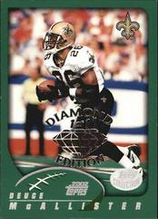 Deuce McAllister #115 Football Cards 2002 Topps Prices
