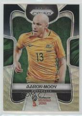 Aaron Mooy [Black & Gold Wave] Soccer Cards 2018 Panini Prizm World Cup Prices