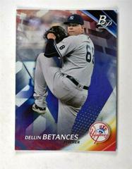 Dellin Betances #4 Baseball Cards 2017 Bowman Platinum Prices