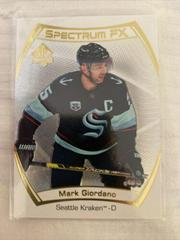 Mark Giordano Hockey Cards 2021 SP Authentic Spectrum FX Prices