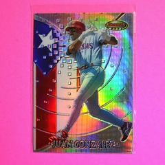 Juan Gonzalez [Refractor] Baseball Cards 1997 Bowman's Best International Prices