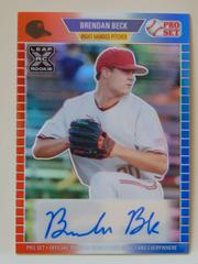 Brendan Beck [Red] #PS-BB2 Baseball Cards 2021 Pro Set Autographs Prices