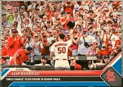 Adam Wainwright [Blue] #6 Baseball Cards 2023 Topps Now Prices