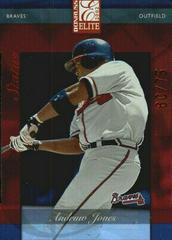 Andruw Jones #56 Baseball Cards 2002 Donruss Elite Prices