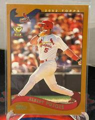 Albert Pujols Baseball Cards 2002 Topps Prices