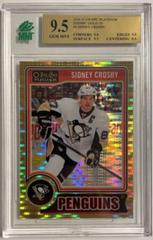Sidney Crosby [Seismic Gold] Hockey Cards 2014 O-Pee-Chee Platinum Prices