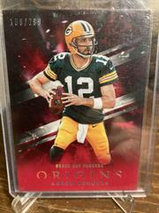 Aaron Rodgers [Red] #10 Football Cards 2018 Panini Origins Prices