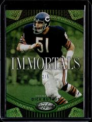 Dick Butkus [Green] #I-2 Football Cards 2023 Panini Certified Immortals Prices