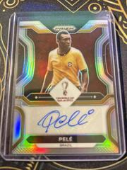 Pele [Silver] #S-P Soccer Cards 2022 Panini Prizm World Cup Signatures Prices
