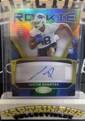Justin Shorter [Red Etch] #RS-1 Football Cards 2023 Panini Certified Rookie Signatures Prices