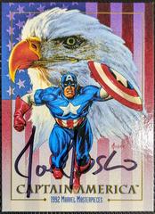Captain America [Autograph] Marvel 1992 Masterpieces Prices