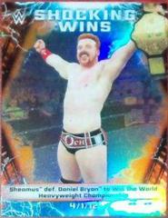 Sheamus [Orange] Wrestling Cards 2020 Topps WWE Chrome Shocking Wins Prices