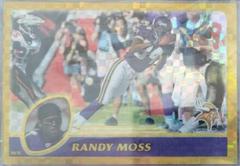 Randy Moss [Gold Xfractor] Football Cards 2003 Topps Chrome Prices