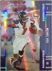 Michael Vick [Xtra Points Purple] Football Cards 2005 Playoff Prestige Prices