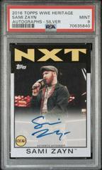 Sami Zayn [Silver] Wrestling Cards 2016 Topps WWE Heritage Autographs Prices